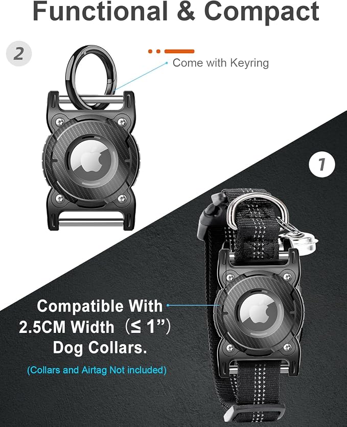 ONEONTA for Airtag Dog Collar Holder | Airtag Dog Waterproof - Image 4
