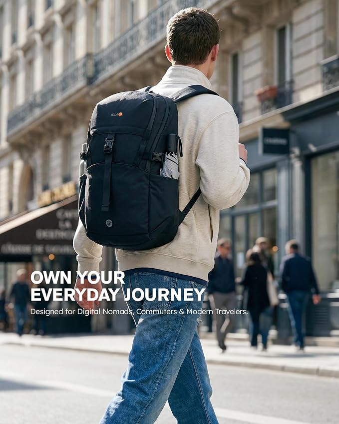 Tolaccea Daypack Backpacks Carry On 30L, Travel Backpack - Image 9