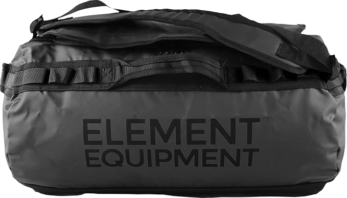 Element Equipment Trailhead Duffel Bag Shoulder Straps Waterproof Black/Black - Image 2