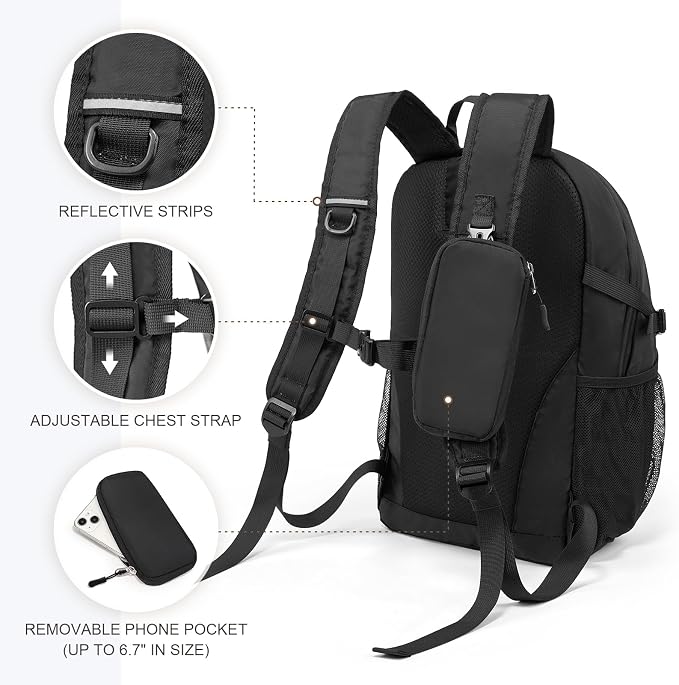 Hiking Backpack for Women Men 20l - Image 4