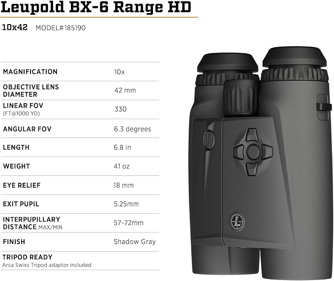 Leupold BX-6 Range HD 4DoF 10x42 - Image 8