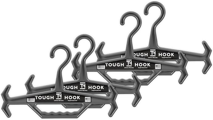 Tough Hook Original Heavy Duty Hangers – The Superhero of Hangers USA-Made by ToughHook