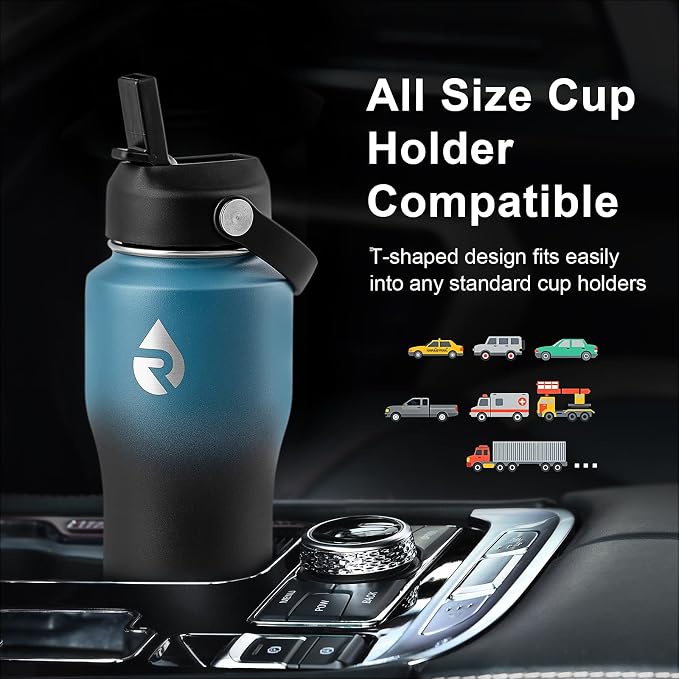 RAYMYLO 18 oz Insulated Water Bottle - Image 2
