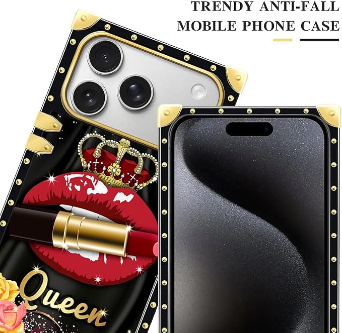 for iPhone 17 Pro Case Luxury Golden Decoration - Image 4