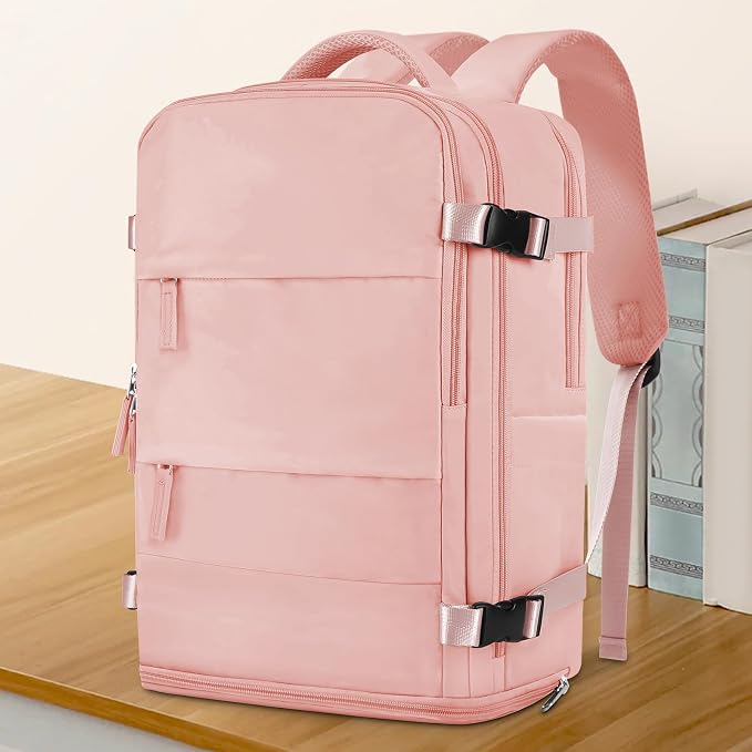 coowoz Large Travel Backpack For Women Men, Carry On Backpack, Hiking Backpack - Image 2