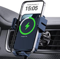 Wireless Car Charger, MOKPR Auto-Clamping Car Mount 15W/10W/7.5W Fast Charging by MOKPR