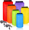 Shappy 6 Pcs Waterproof Dry Bag Set Ultralight Stuff Sack 20/15/10/8/5/3L by Shappy