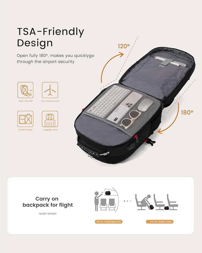 LOVEVOOK 17 Inch Laptop Backpack - Image 6