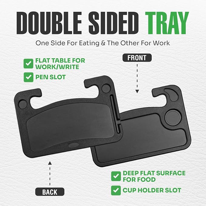 Steering Wheel Desk Tray for Eating, Laptops - Image 3