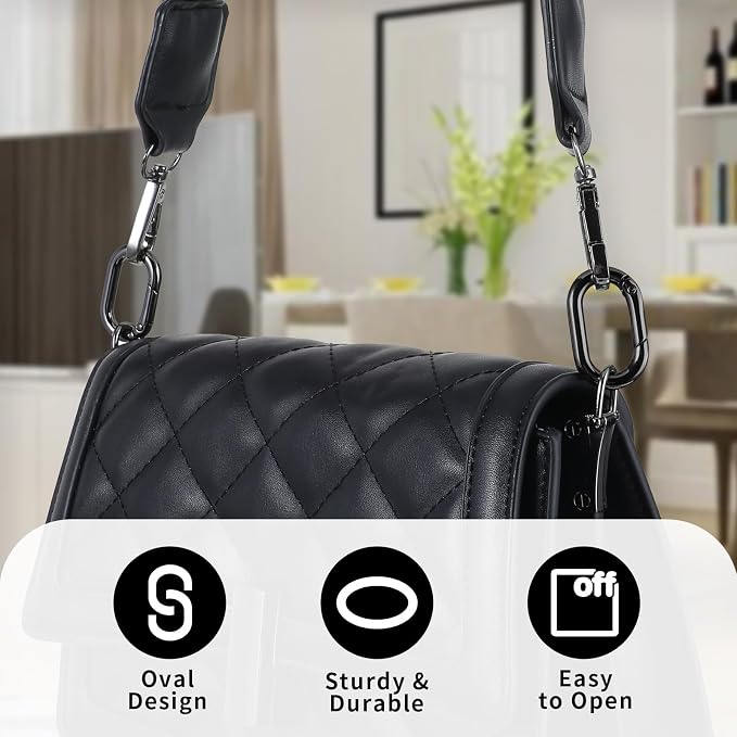 Small Carabiner, O-Ring Key Ring - Image 4