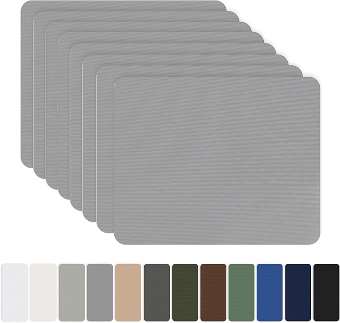 OAZ 8 Pieces 7.87 x 5.9 inch Nylon Repair Patches Nylon Fabric Patch by OAZ