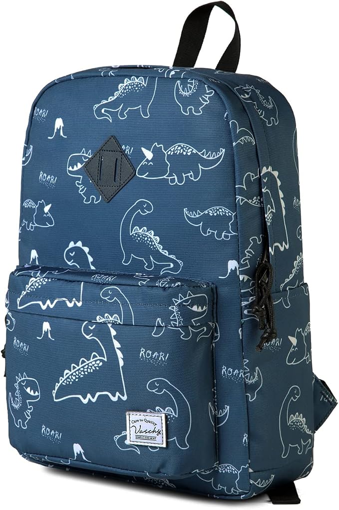 VASCHY Backpack for School, Lightweight Water Resistant Bookbag Casual Daypack by Vaschy