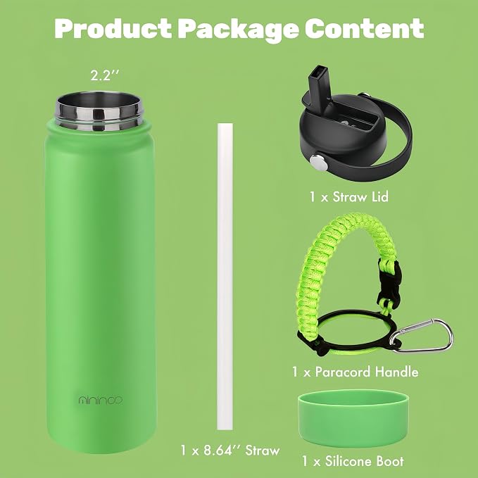 mininoo 24 oz Insulated Water Bottle - Image 6