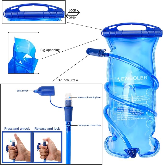 Hydration Bladder, 1.5L2L3L Water Bladder - Image 2