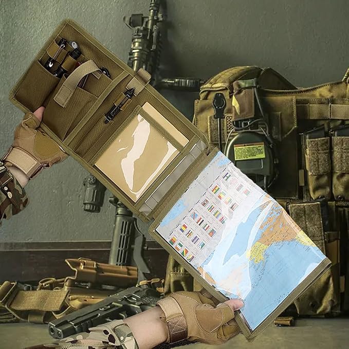 Tactical Map Case Multifunctional Map Pouch - Image 3