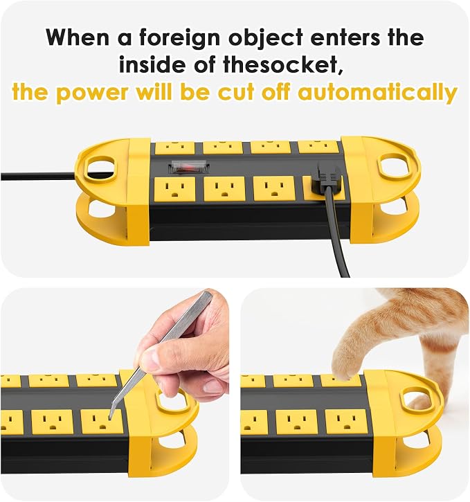 CCCEI Outdoor Power Strip Weatherproof - Image 4