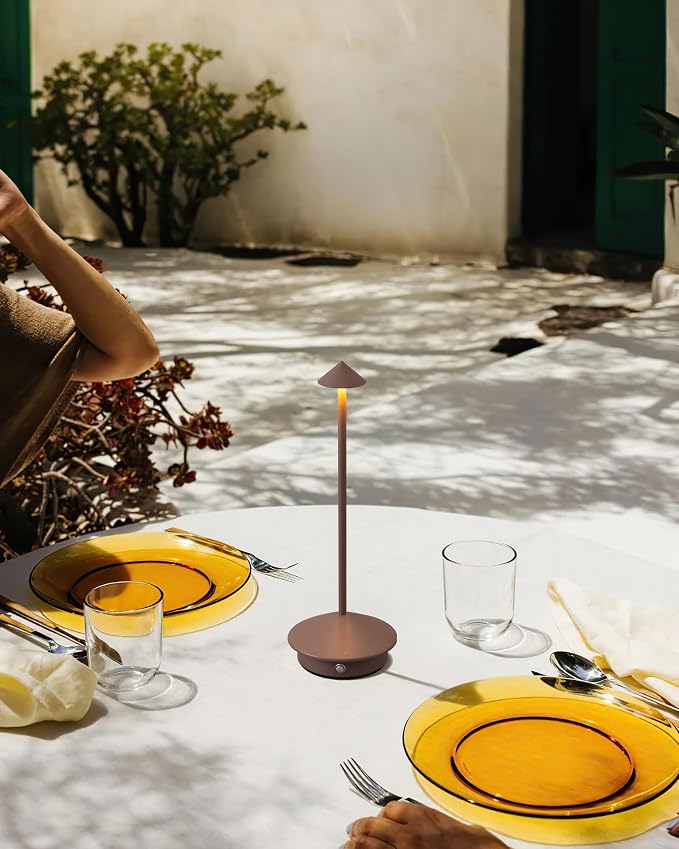 Modern Cordless Table Lamp Set of 2, Portable LED Desk Lamps, 5000mAh - Image 8
