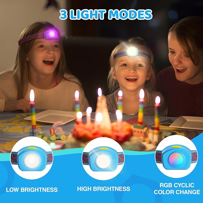 EverBrite LED Headlamp Rechargeable Kids Headlamp - Image 2