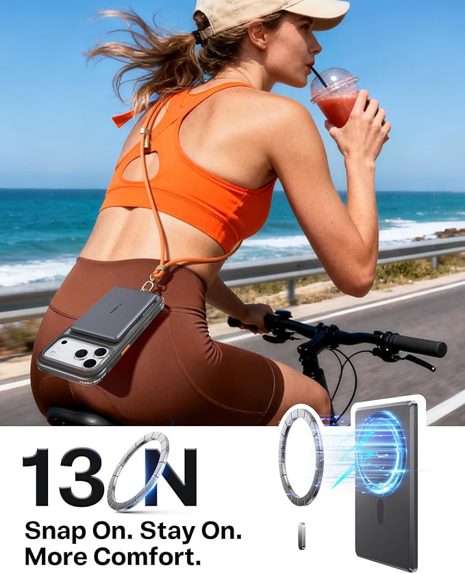 TORRAS MiniMag Power Bank, Ultra Slim 5, 000mAh Wireless Portable Charger - Image 6