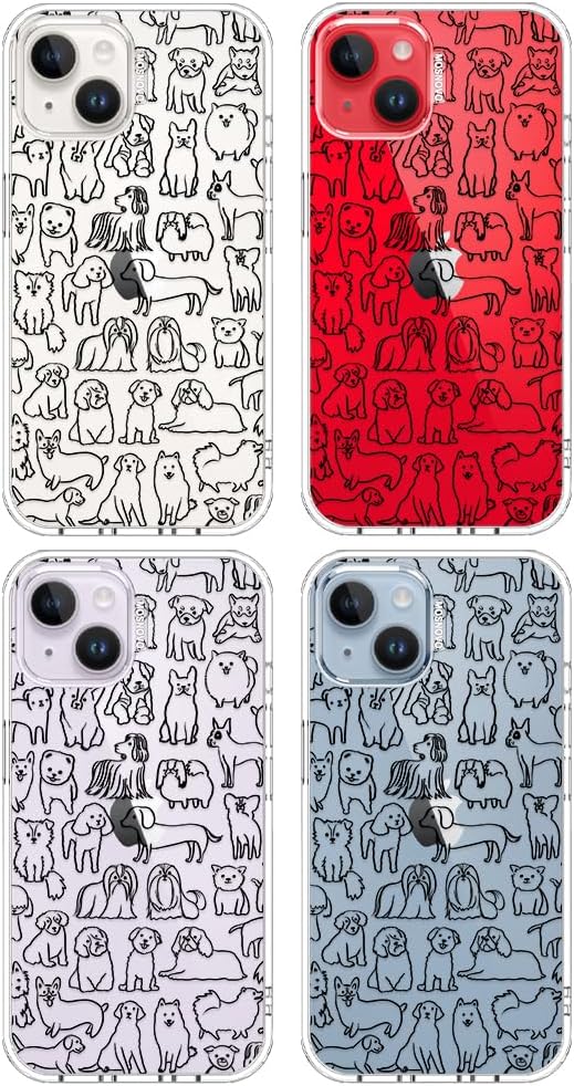 MOSNOVO for iPhone 13/14 Case | Military Grade 6.6ft Drop Tested | Clear - Image 3