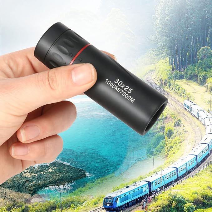 Binoculars, Pocket Monocular 30x25 Monoculars Handheld Optics - Image 2