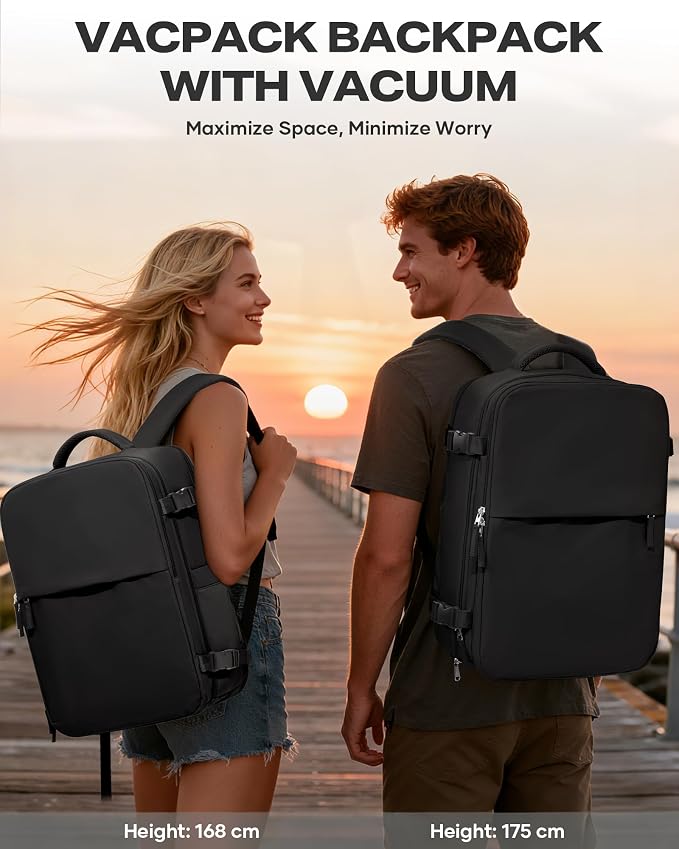 coofay Vacuum Backpack Travel - Image 2