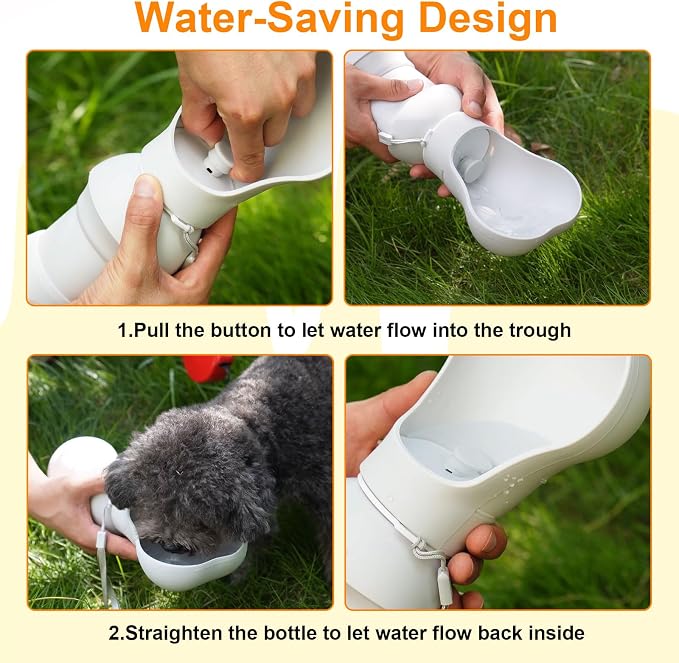 Dog Water Bottle, Portable Water Bowl - Image 3
