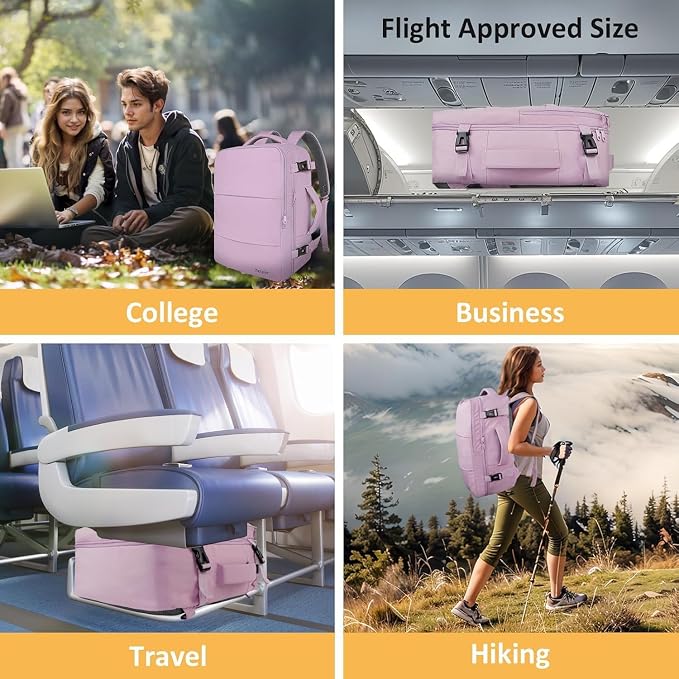 Taygeer Large Backpack for Women Travel Bag, Luggage Backpack for College Women - Image 9