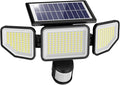 Onforu 4500LM Solar Lights Outdoor, 3 Heads Security Lights by Onforu