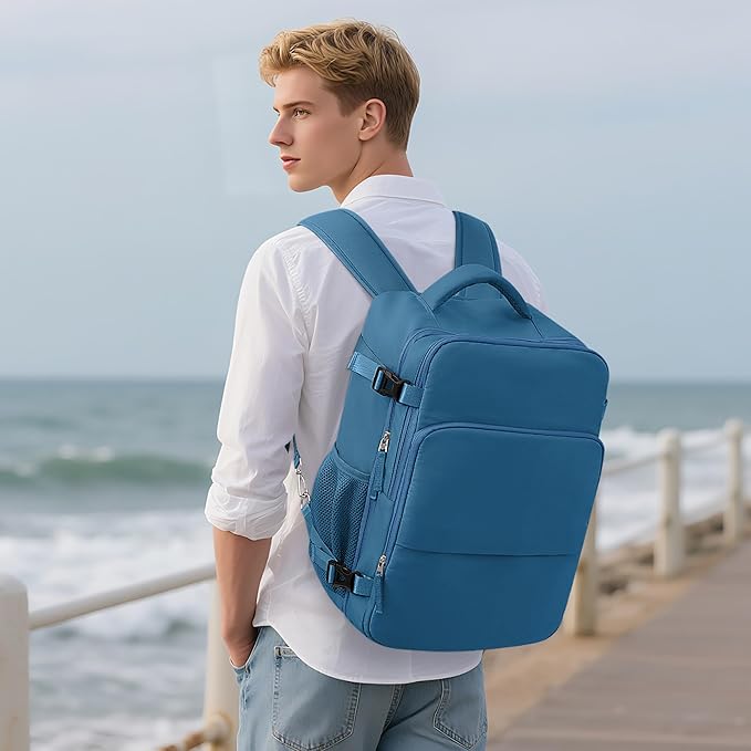 Sinaliy Travel Backpack, Carry on Flight Approved Backpack - Image 2