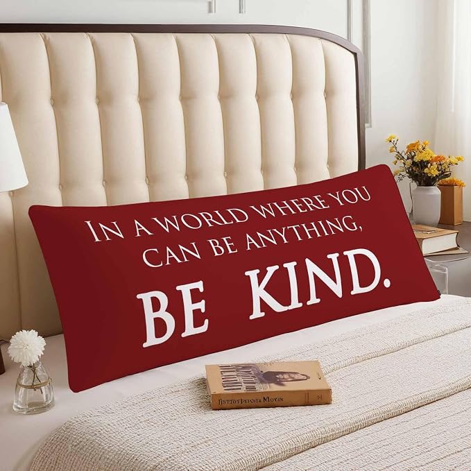 Inspirational Quotes Body Pillows Covers - Image 3