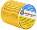 Mandala Crafts Round Genuine Gold Leather Cord by MandalaCrafts