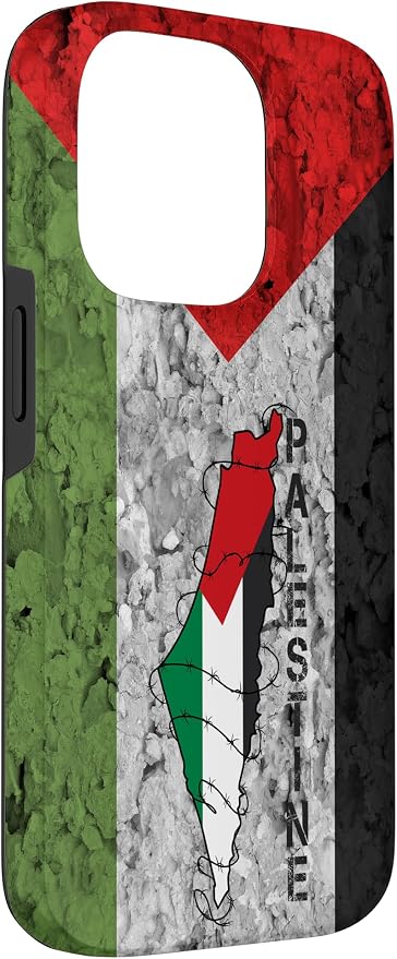 Kufiya PALESTINE Keffiyeh flag, Palestinian Map pattern Case - Image 3
