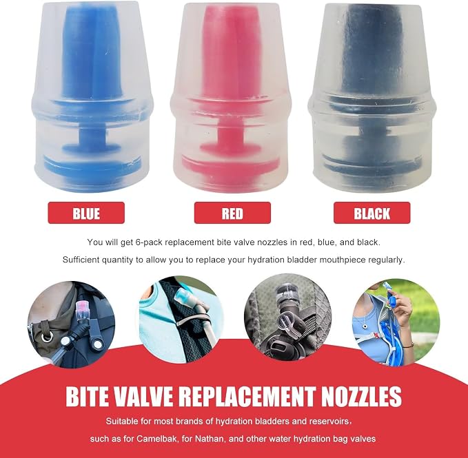 6pcs Multicolor Replacement Bite Nozzles - Image 5