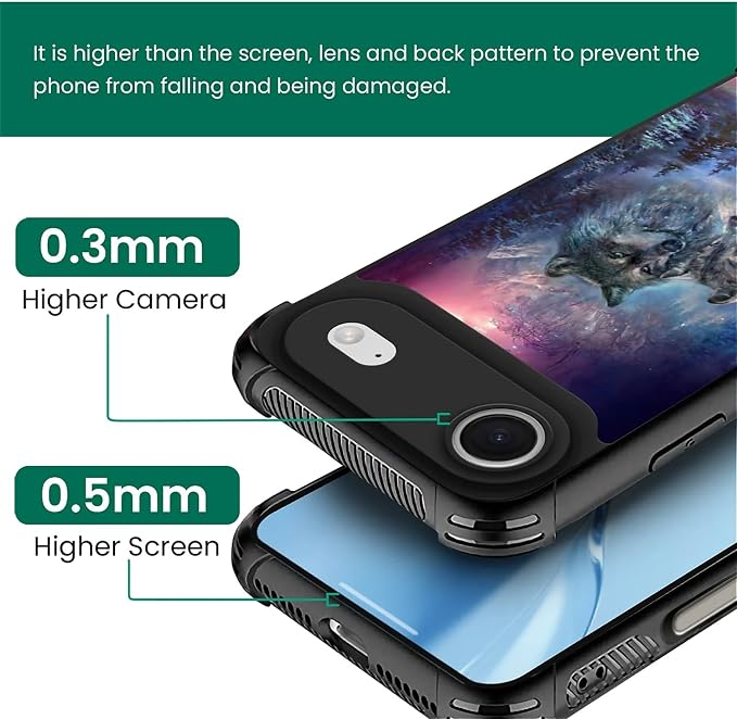 for iPhone 17 Air Case, for MagSafe Graphic Design for Girl Boy Soft Silicone - Image 4