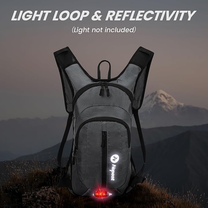 Nepest Hydration Pack Backpack for Women & Men, Lightweight Water Backpack - Image 4
