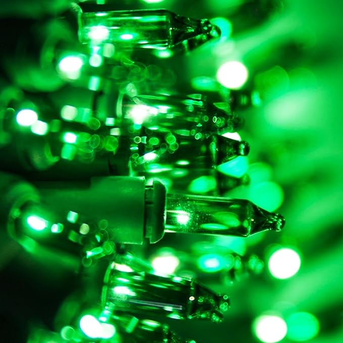 TW SHINE Green St. Patrick's Day Lights, 2 Pack Total 40FT 200 Count - Image 4