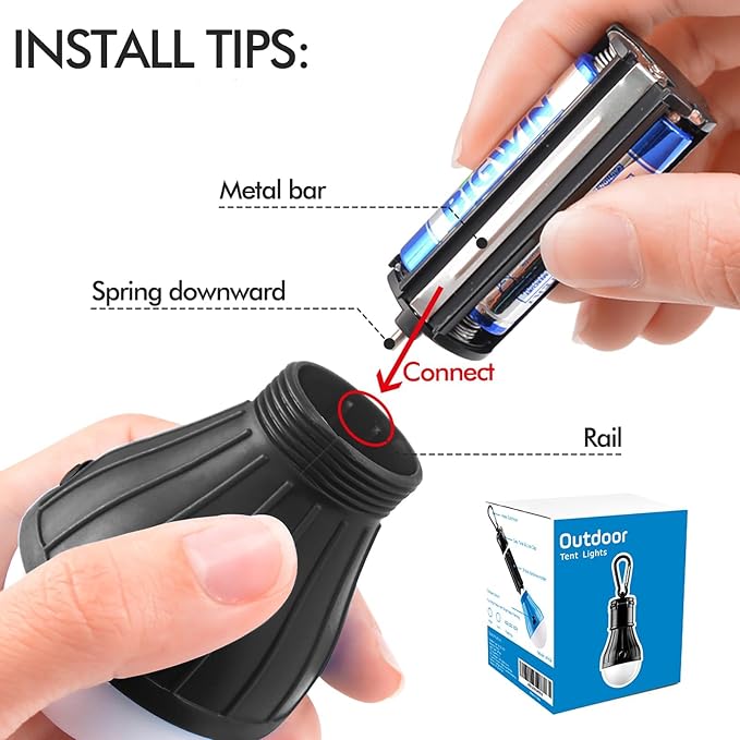 FLY2SKY Portable LED Tent Lamp Emergency Lights - Image 7