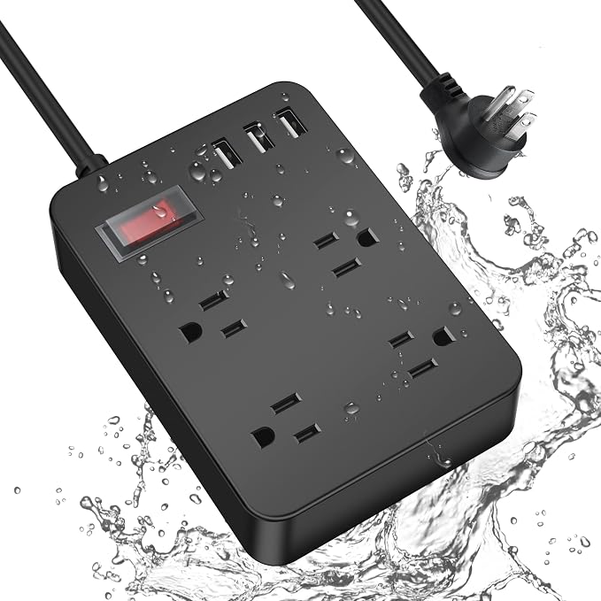 Outdoor Power Strip Weatherproof, Waterproof Surge Protector by Jgstkcity