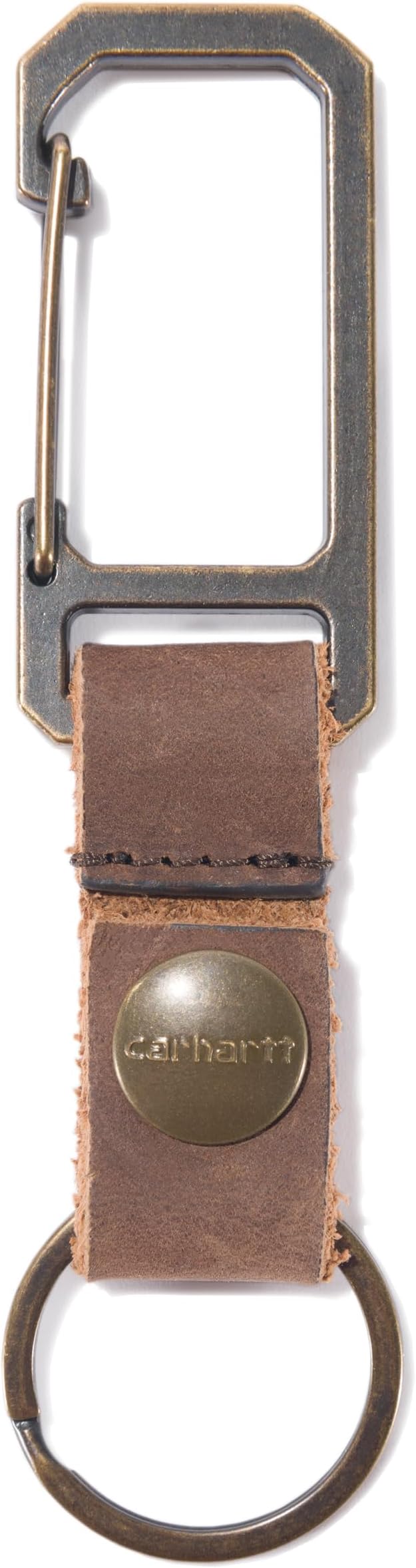 Carhartt Unisex Adult Durable Metal Key Keeper, Belt Loop Key Ring Holder by Carhartt