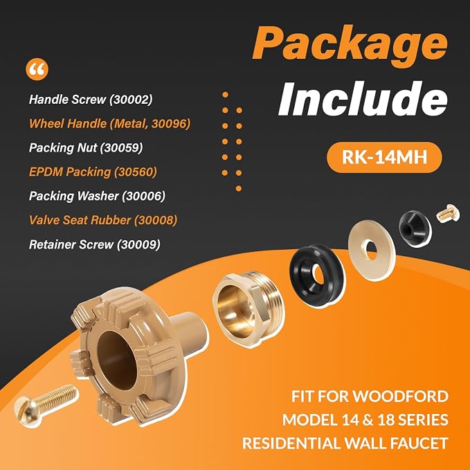 RK-14MH Repair Kit Metal Handle Replacement - Image 4