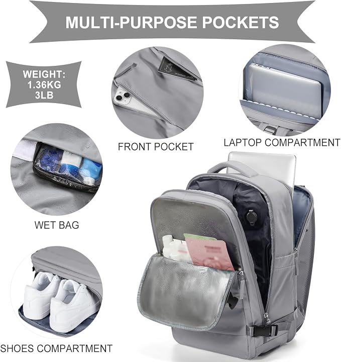 coowoz Vacuum Backpack Travel - Image 7