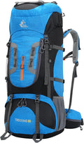 Bseash 80L Waterproof Hiking Camping Backpack by Bseash