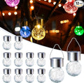 GIGALUMI Solar Lights Outdoor Waterproof, 12 Pack Solar Hanging Lights Garden by GIGALUMI