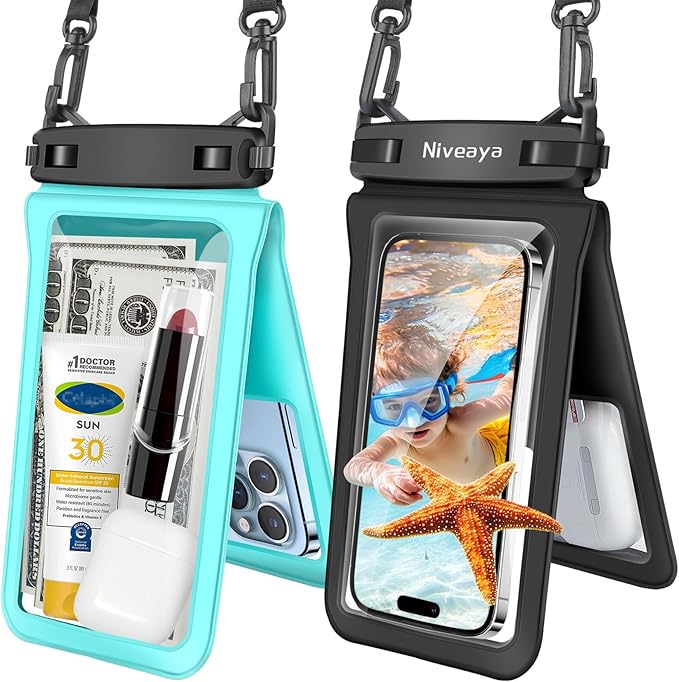 Niveaya Double Space Waterproof Phone Pouch by Niveaya