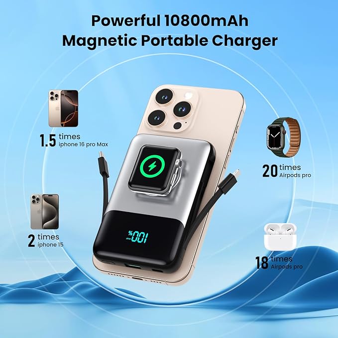 Magnetic Portable Charger for iPhone - Image 5