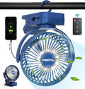 Clip on Fan 65 Hours Portable Desk Fan Rechargeable by FollowUsGetMoreInfoNow