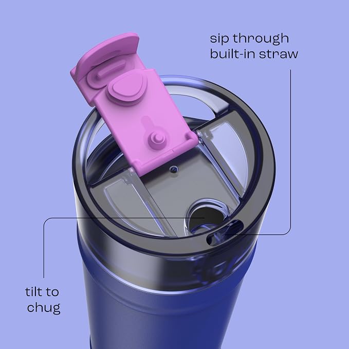 bubba 24 oz Dualsip Insulated Stainless Steel Water Bottle - Image 3