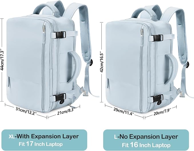 Beraliy 29L Travel Backpack Women, Airline Approved Backpack, Carry On luggage - Image 3