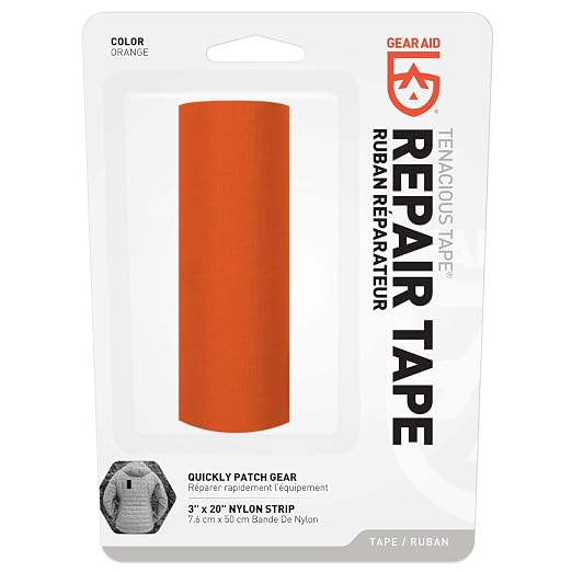 GEAR AID Tenacious Tape 3” x 20” Micro-Ripstop Fabric Gear Repair Tape - Image 2